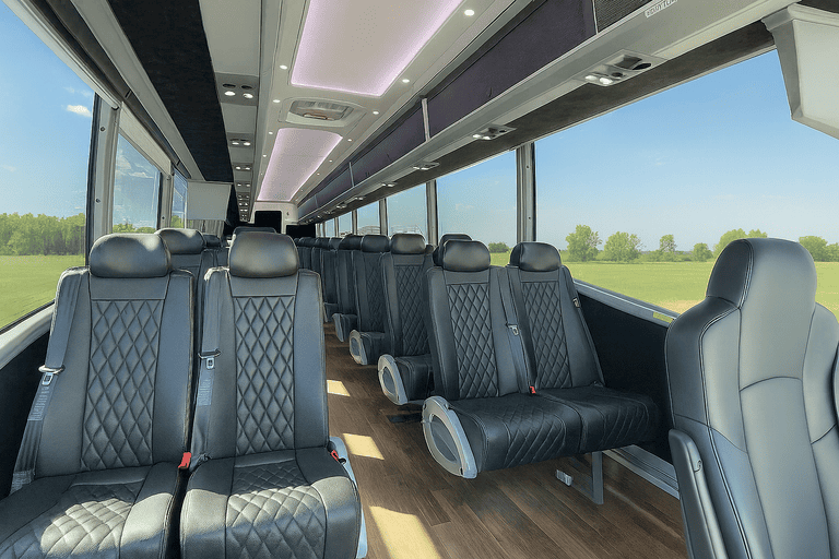 coach bus in Knoxville