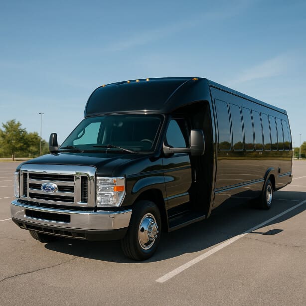 Knoxville Shuttle Bus Rentals 18 Passenger Shuttle Bus