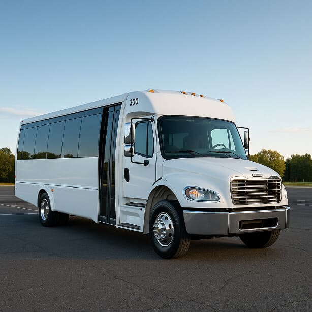 Knoxville Shuttle Bus Rentals 25 Passenger Shuttle Bus