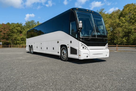 Knoxville Shuttle Bus Rentals 56 Passenger Shuttle Bus
