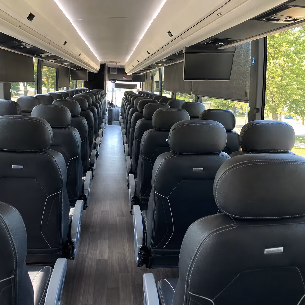 knoxville charter bus services inside